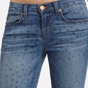 J Brand Vin Star Capri Jeans